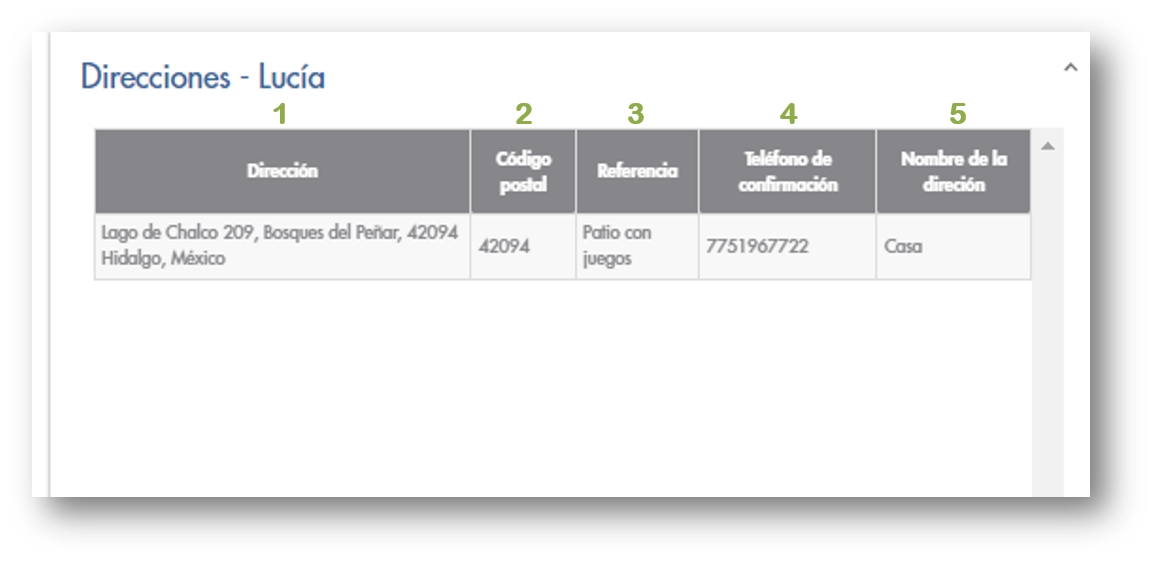 5) Direcciones Documentación Farmapp